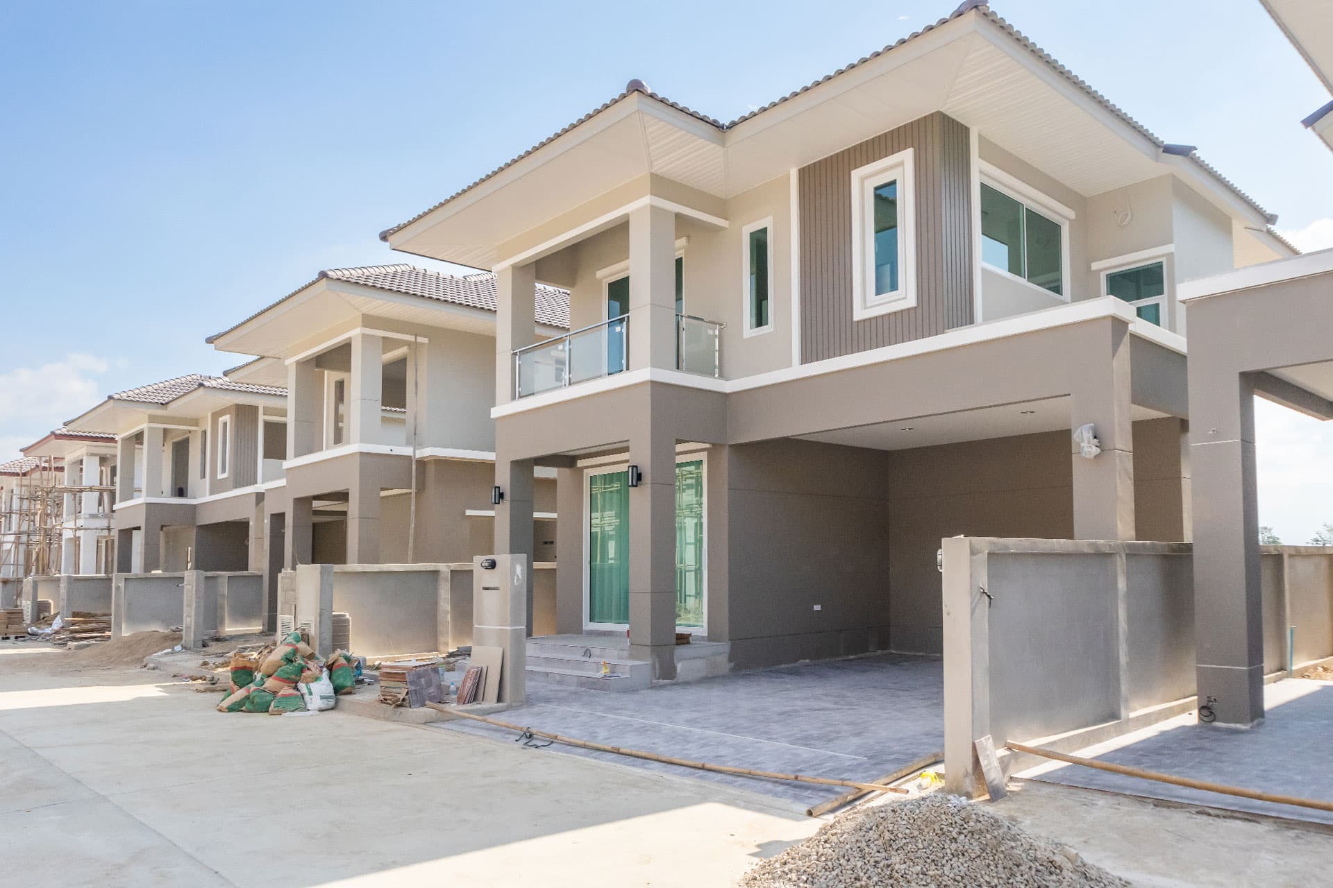 Construcción de casas en  Nigrán